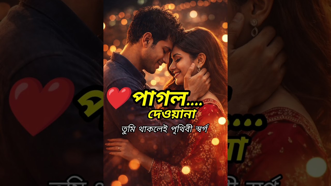 💔 পাগল দেওয়ানা | তোমার প্রেমে আমি পাগল দেওয়ানা#BanglaRomanticSong #BanglaLoveSong #NewBanglaSong2026