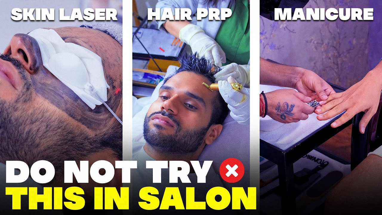 I tried the CRAZIEST Salons of India