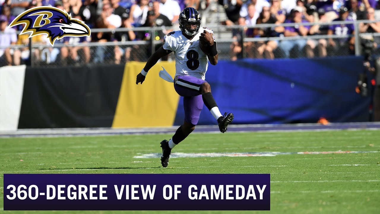 Full 360-Degree View of Baltimore Ravens Gameday