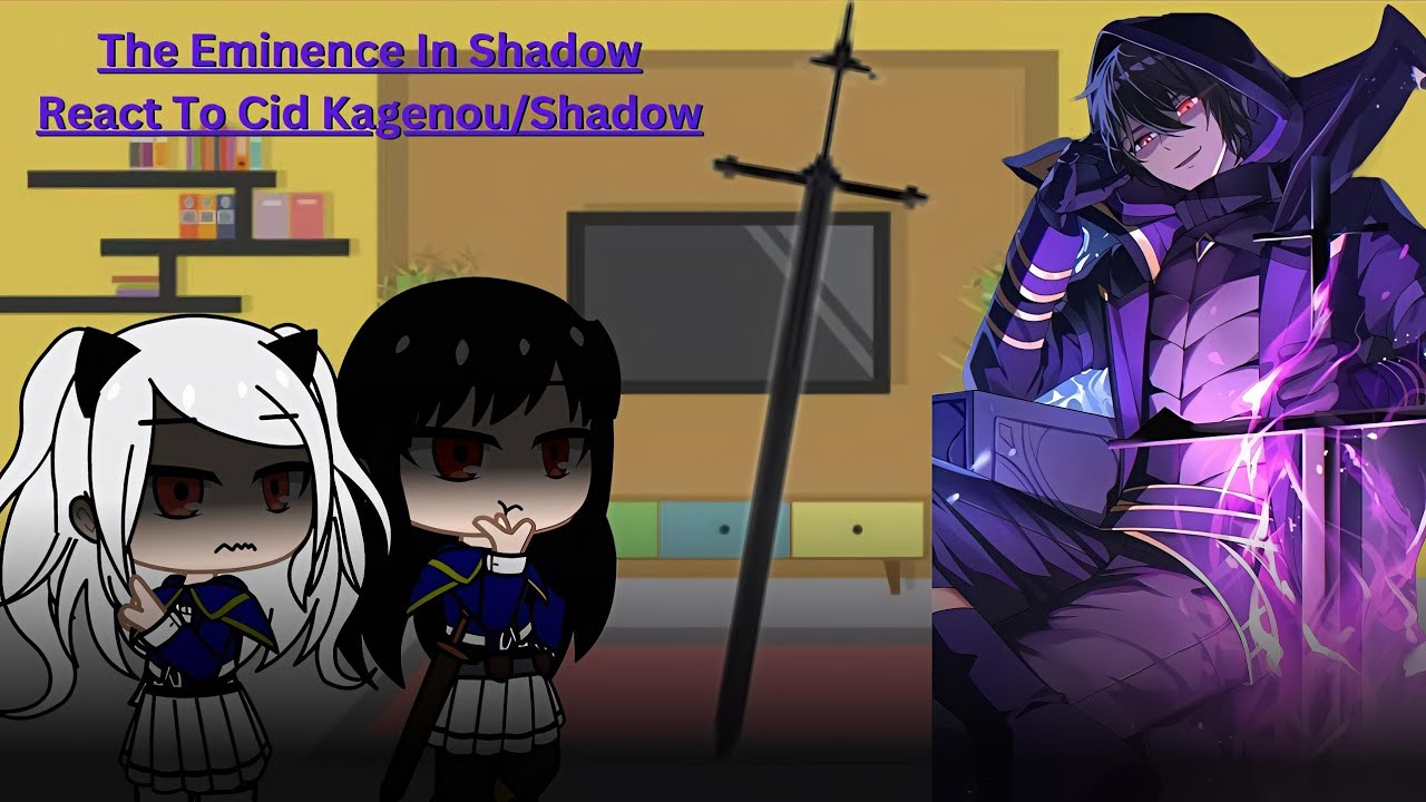 The Eminence In Shadow reacts to Cid Kagenou/Shadow | 1/2 | Rus/Eng