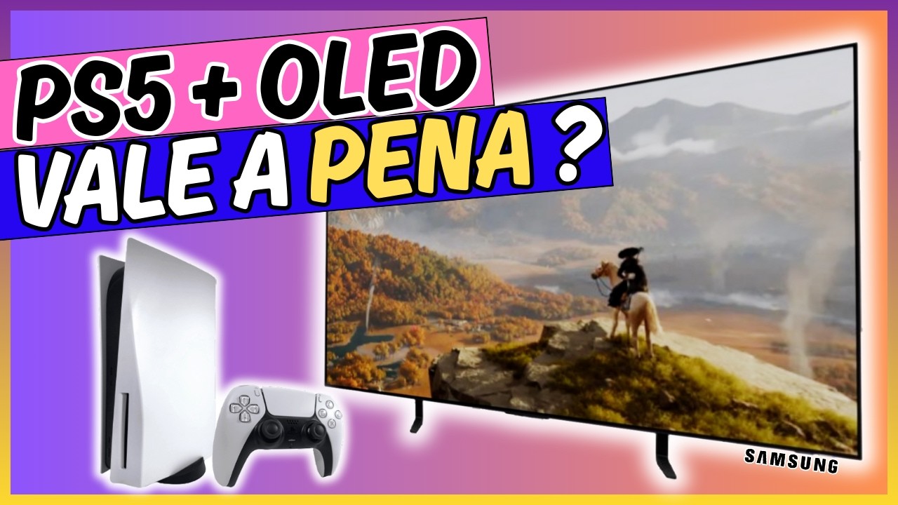 TV OLED pra jogar PS5, será que vale a pena? - S90D