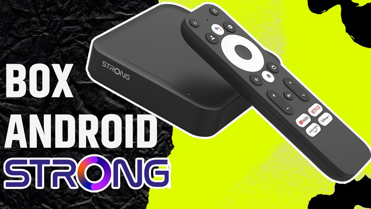 La leap S3, la box Android TV de chez Strong
