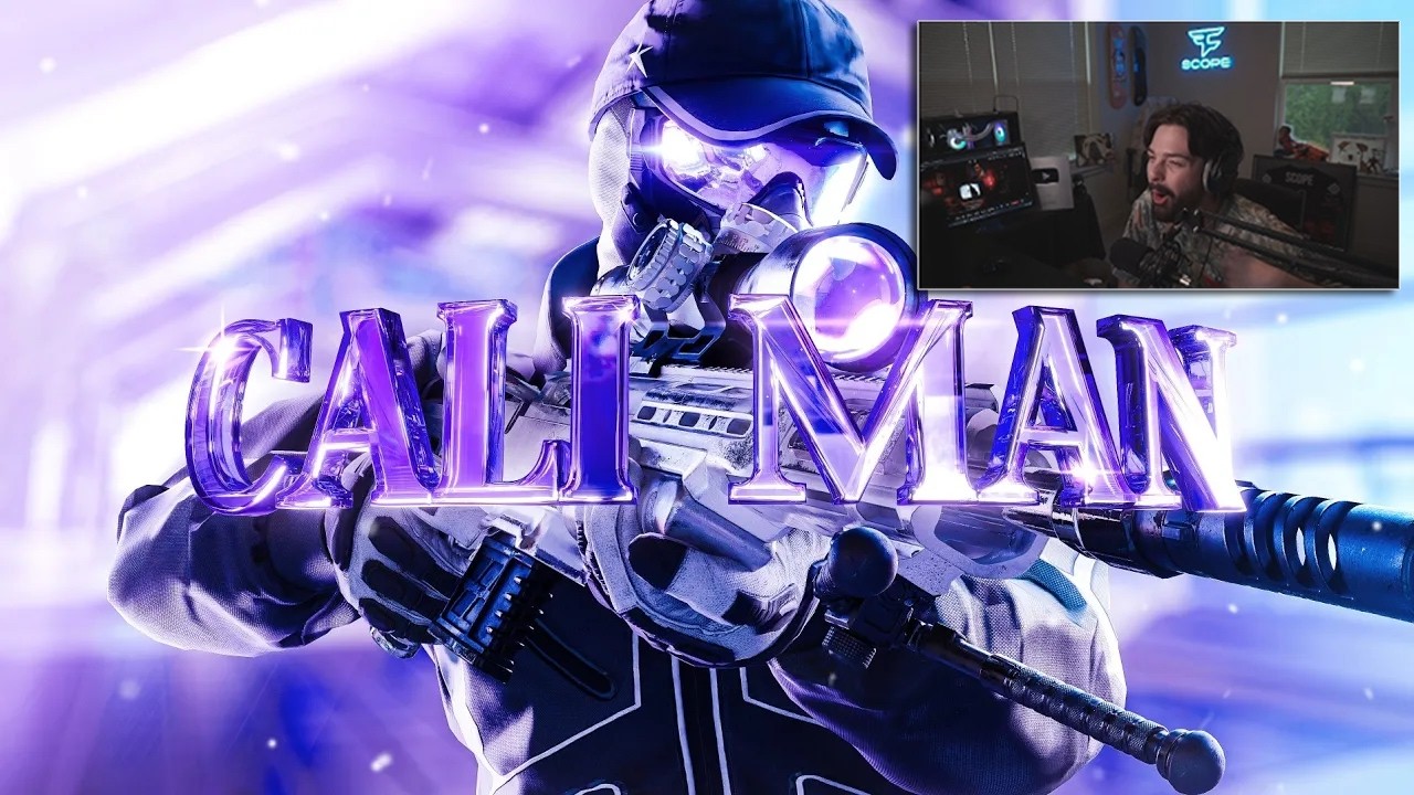 Реакция Scope на видеомонтаж по Call of Duty от CALI MAN