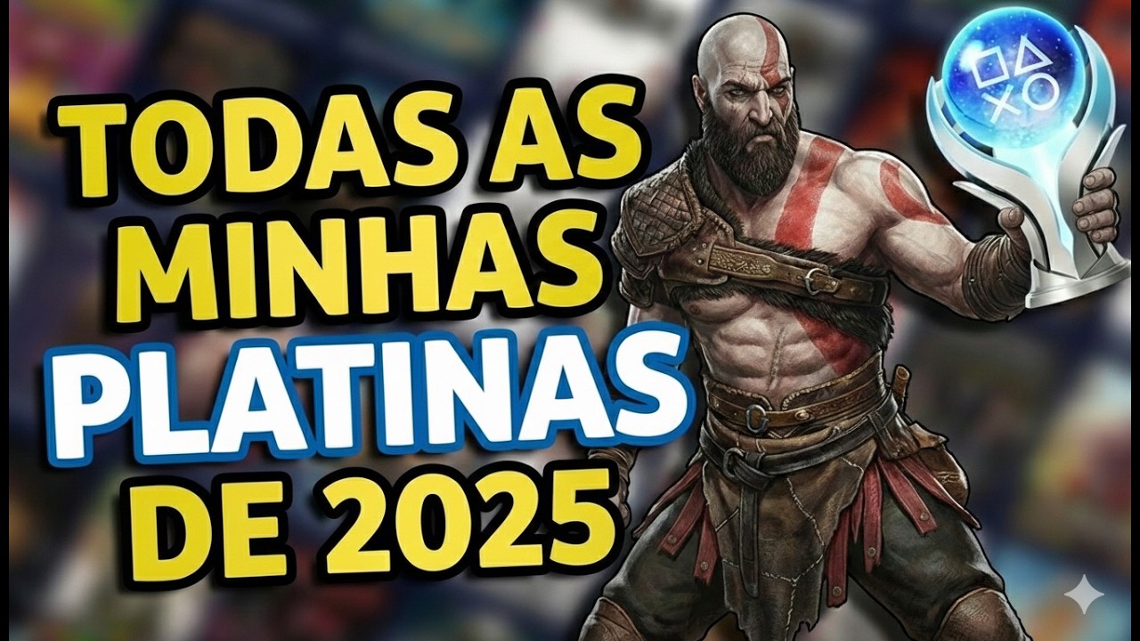 TODAS AS MINHAS PLATINAS DE 2025 !