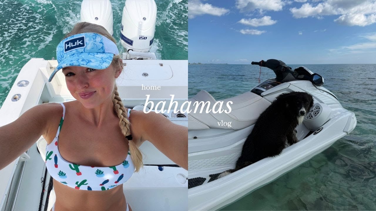 A couple of days at home in the Bahamas