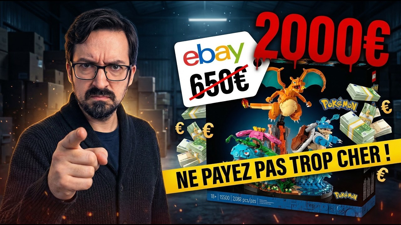 ÉPUISÉ… puis dispo à x2 : le piège des scalpers LEGO