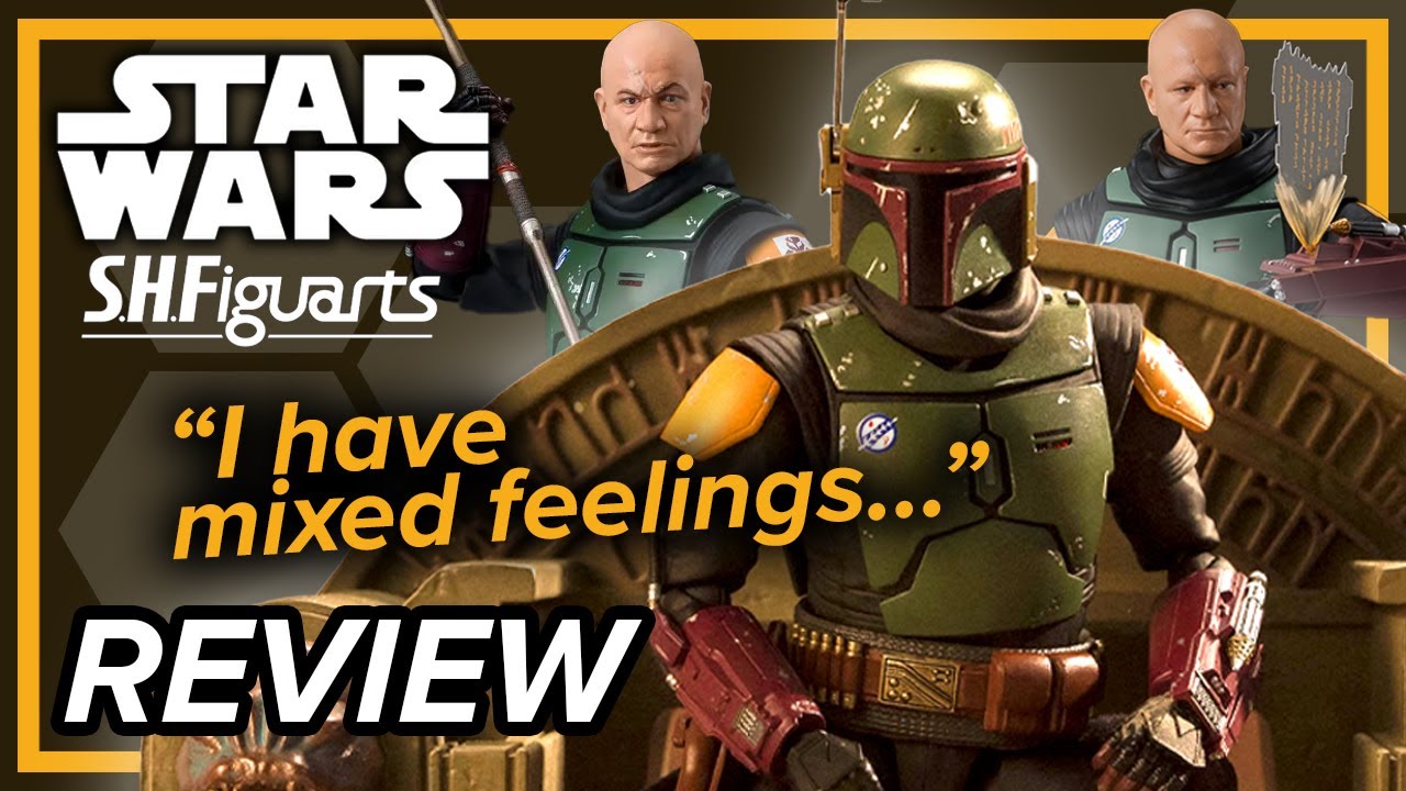 SHFiguarts Book of Boba Fett and Throne - Review and Black Series Comparison