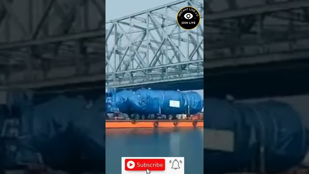 Live : First Digestor package of 260 MT of Assam Bio Refinery has sailed | Kolkata to Assam #shorts