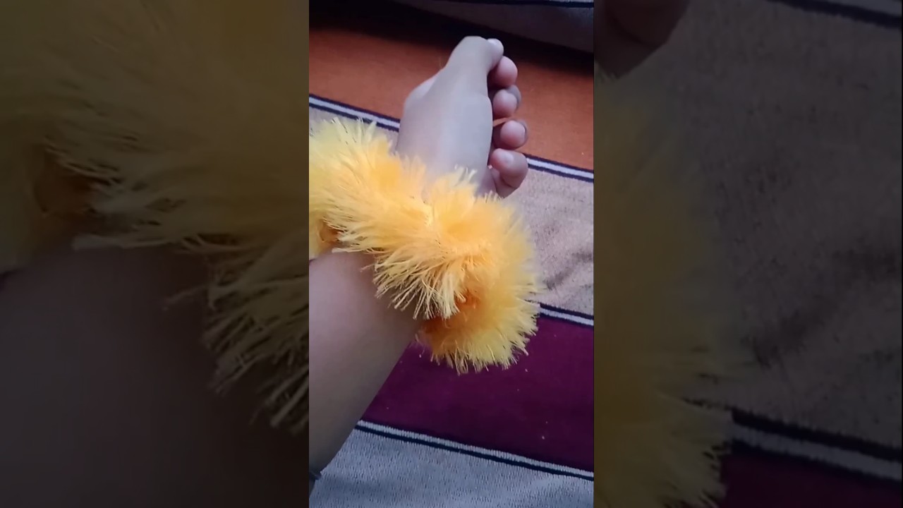 Hair rubber band making at home। খুব সহজেই গাডার তৈরি করুন।