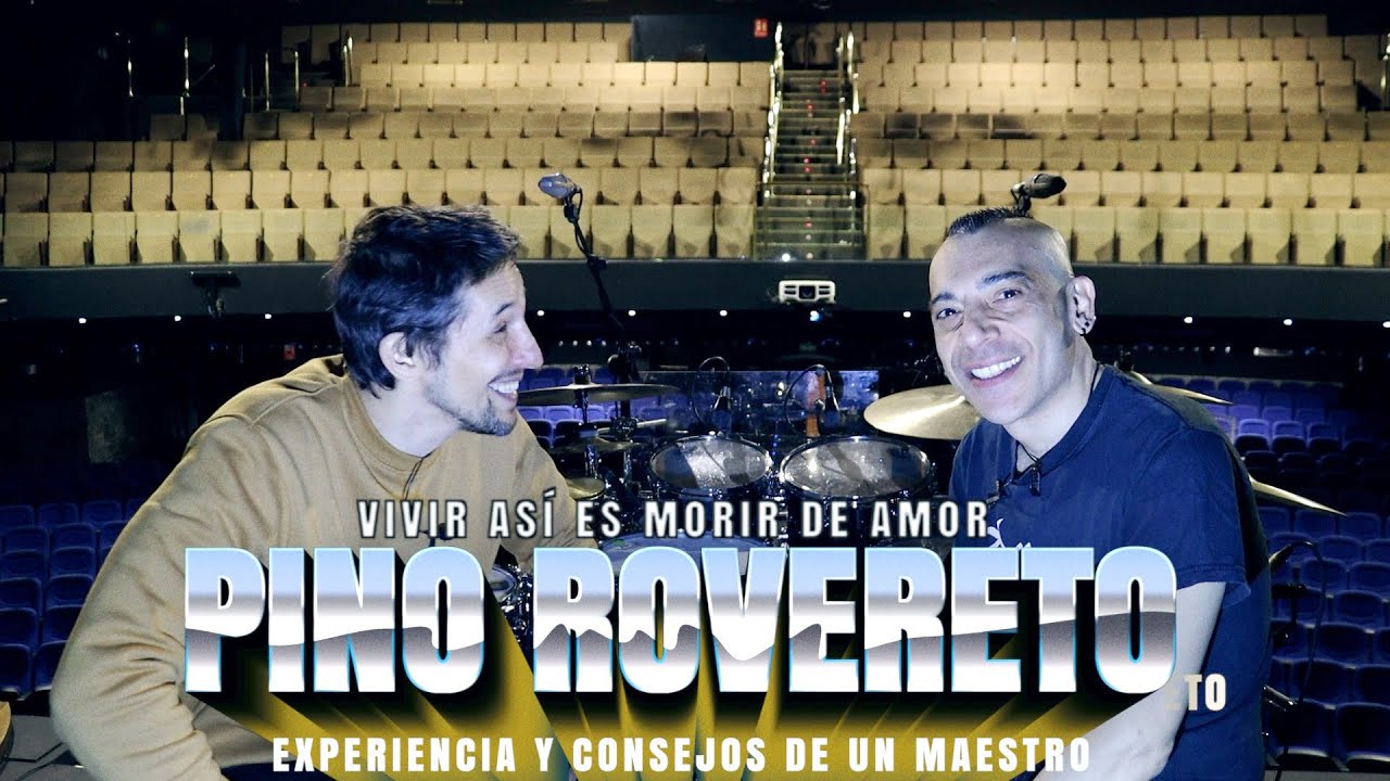Pino Rovereto: Toda una referencia internacional en el mundo de la batería 🥁