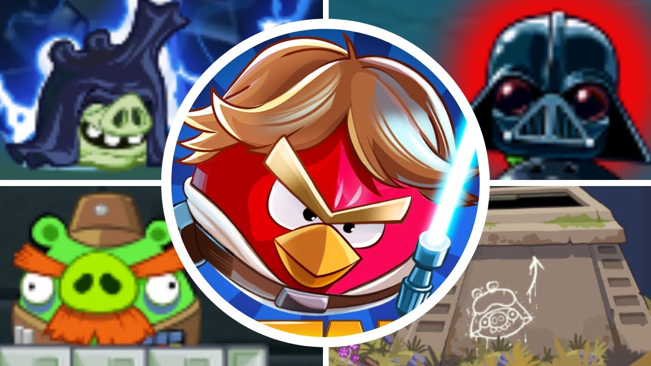 Angry Birds Star Wars HD (Versão 1.5.3) - All Bosses (Luta dos Bosses)