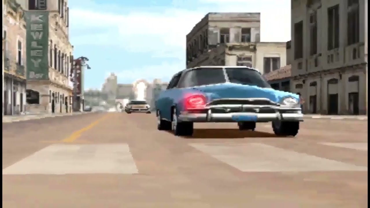 High-speed police chase in Havana, Cuba, Driver 2 - Part 10