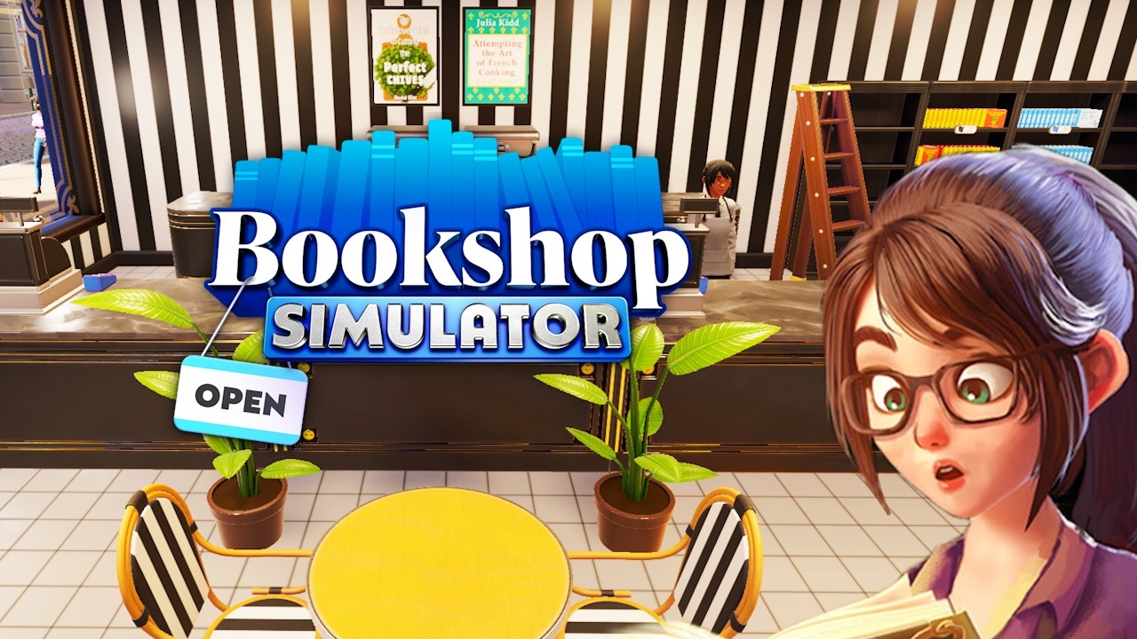 Перестроила кафе Bookshop Simulator # 12