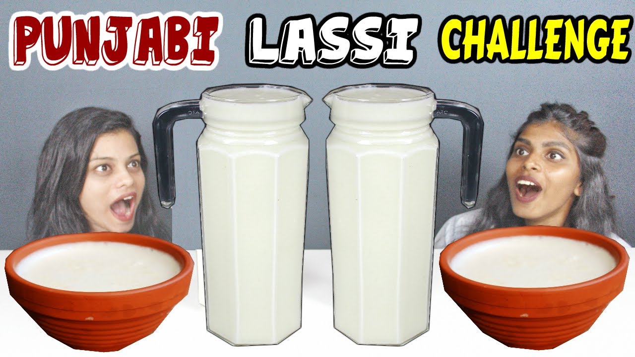 2.2L PUNJABI LASSI CHALLENGE | PUNJABI LASSI DRINKING COMPETITION | Food Challenge in India(Ep-156)