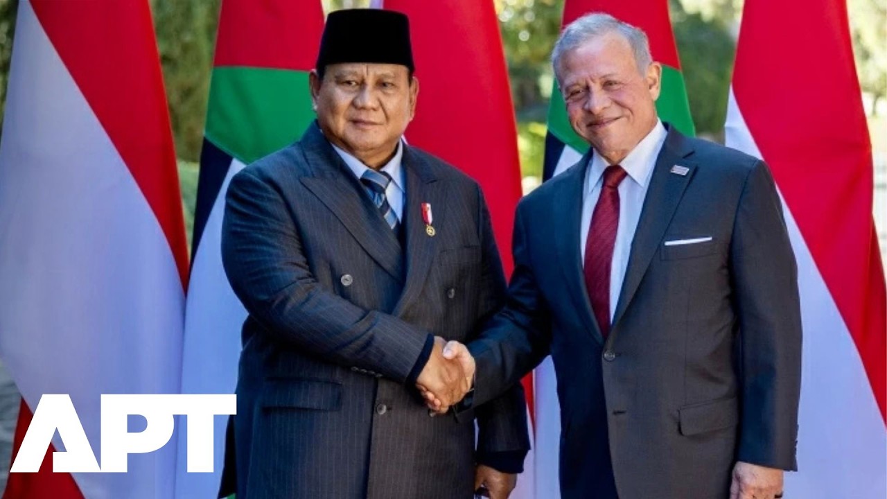 Indonesian President Holds Gaza Peace Talks with Jordan&rsquo;s King | APT