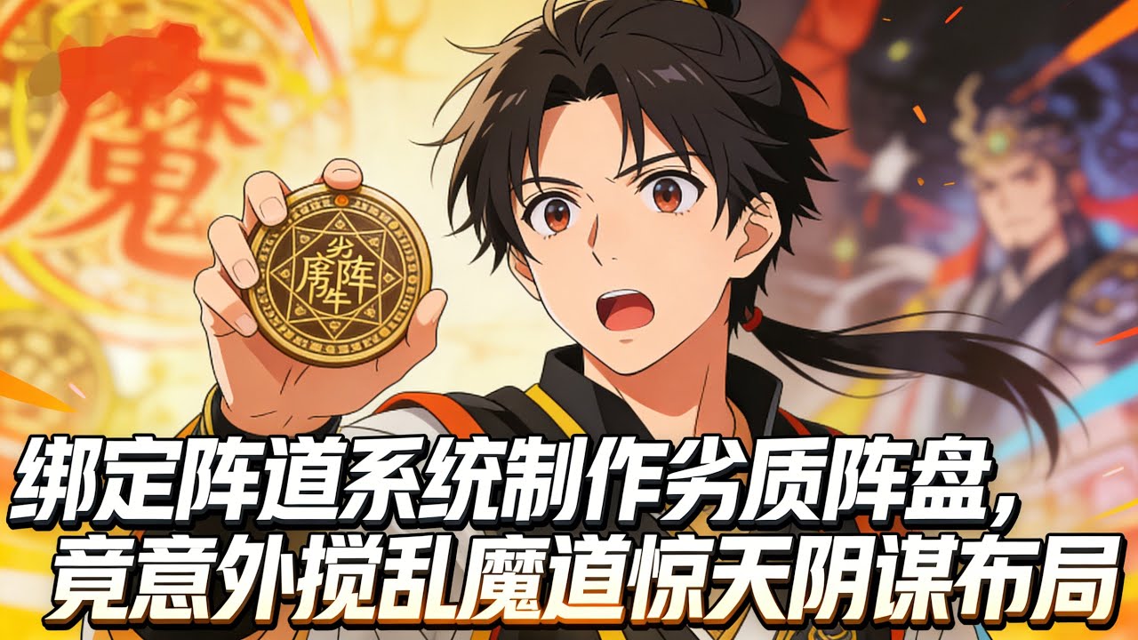 绑定阵道系统制作劣质阵盘，竟意外搅乱魔道惊天阴谋布局。系统让我当奸商，却歪打正着破坏灭宗阴谋。#小說推薦 #小說 #動漫 #劇情 #漫畫