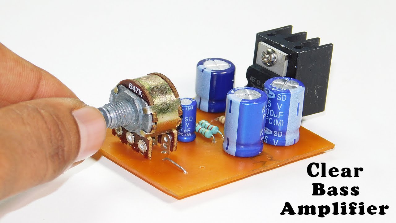 Super Bass Audio Amplifier Circuit | TDA2003