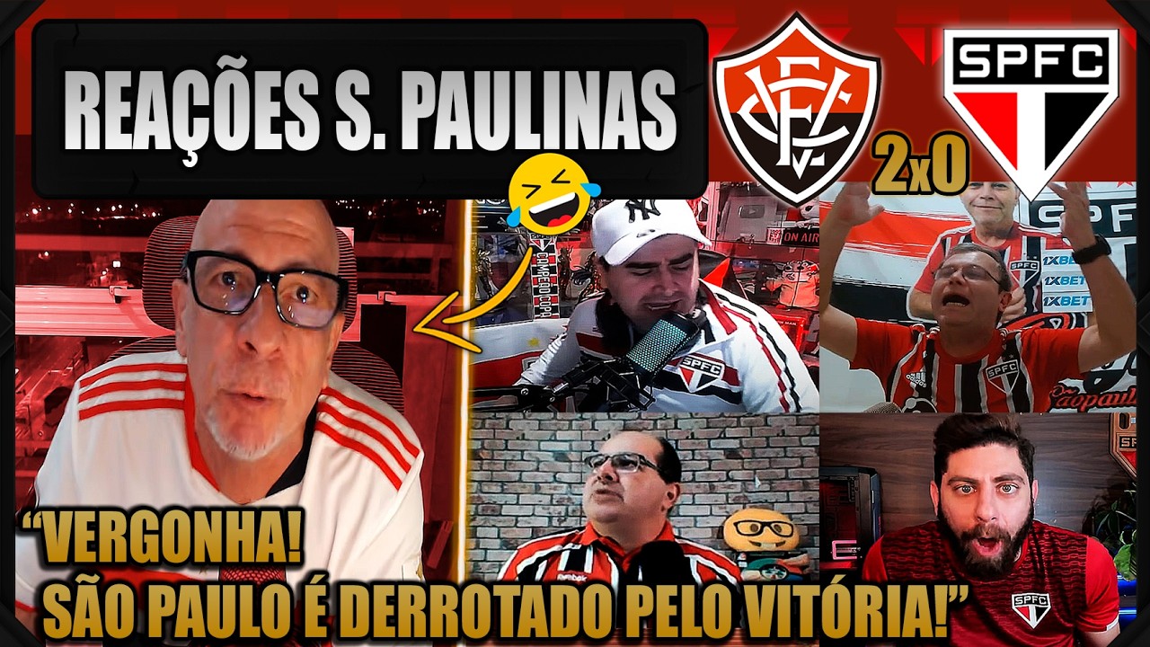 REA&Ccedil;&Otilde;ES dos S&Atilde;O PAULINOS - VIT&Oacute;RIA 2x0 S&Atilde;O PAULO - BRASILEIR&Atilde;O 2026 - VAMOS RIR DO S&Atilde;O PAULO!