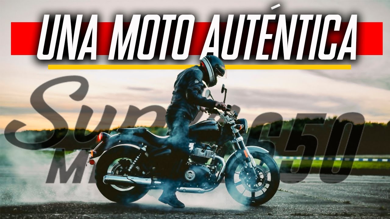 ¡ESTO NO TIENE SENTIDO! La Royal Enfield SUPER METEOR 650 es una MOTO BESTIAL. Prueba y Opinión