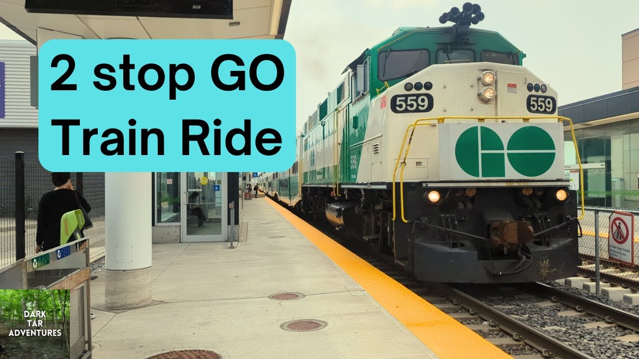 Northbound GO Train Ride from Kennedy to Milliken