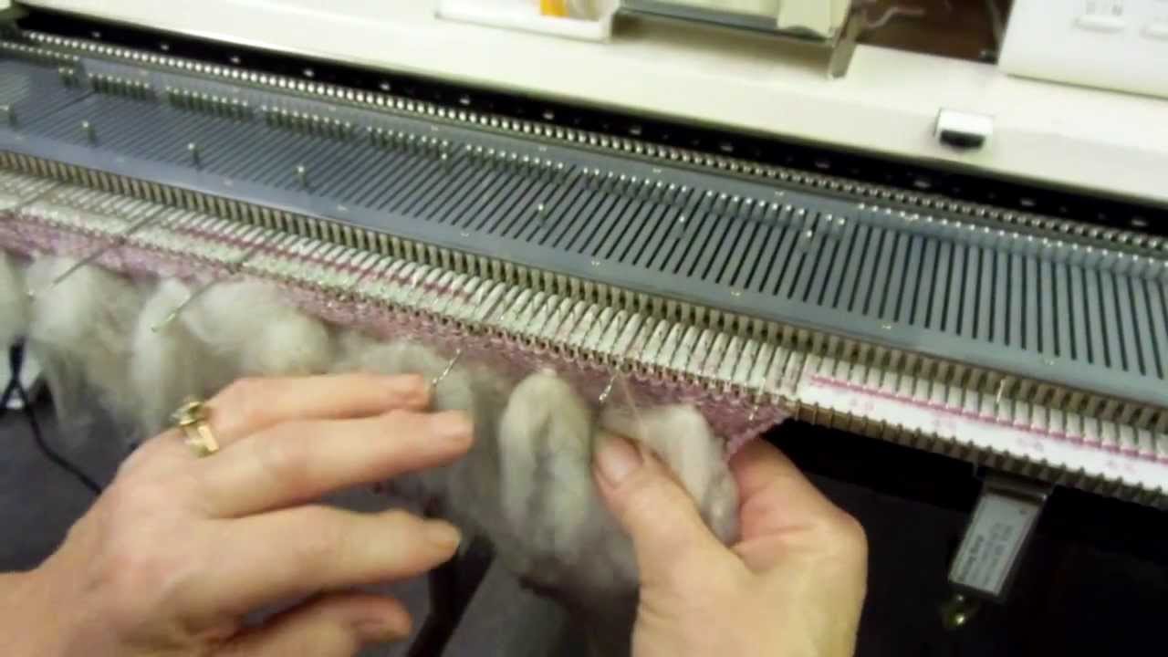 Thrumming on the Knitting Machine by Carole Wurst