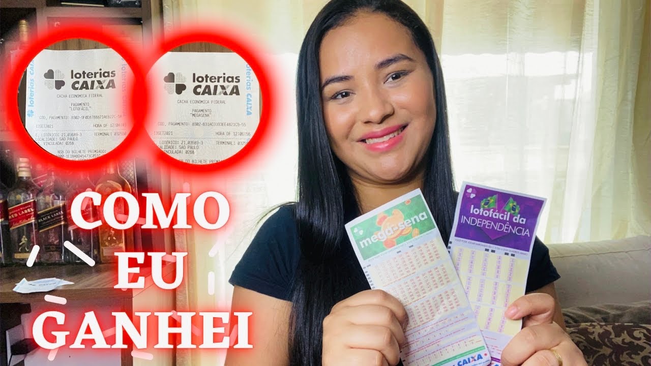 COMO EU GANHEI NA MEGA-SENA E NA LOTOF&Aacute;CIL NO MESMO DIA