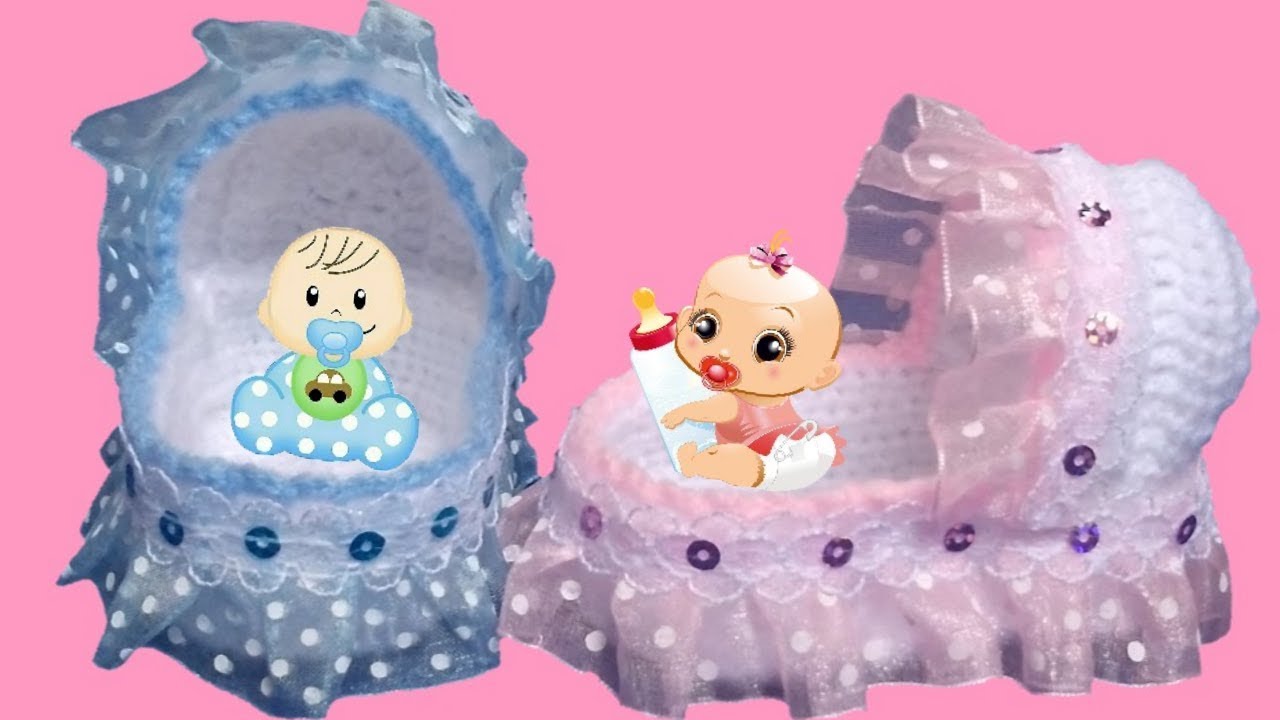 ❤️ RECUERDOS  PARA BAUTIZO O BABY SHOWER A CROCHET