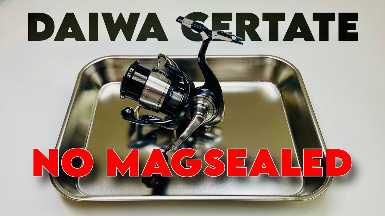 Бархатный ход для DAIWA 24 CERTATE убираю MAGSEALED