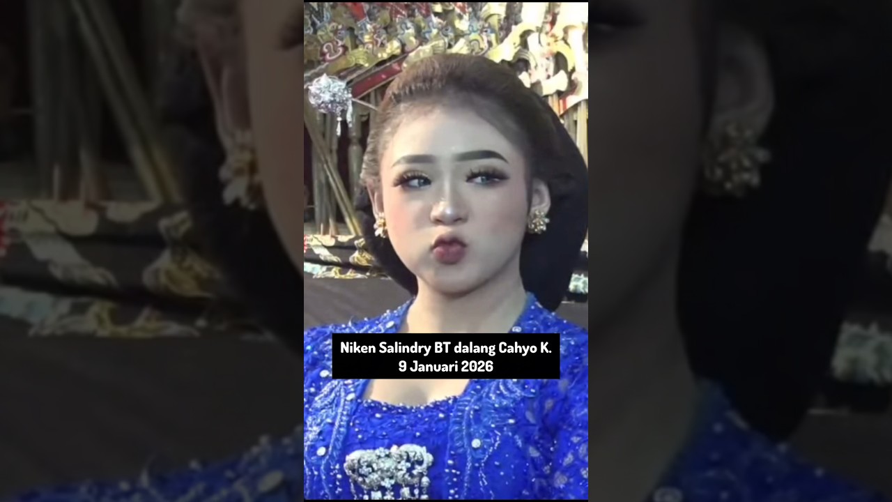 Niken Salindry BT dalang Cahyo Kuntadi