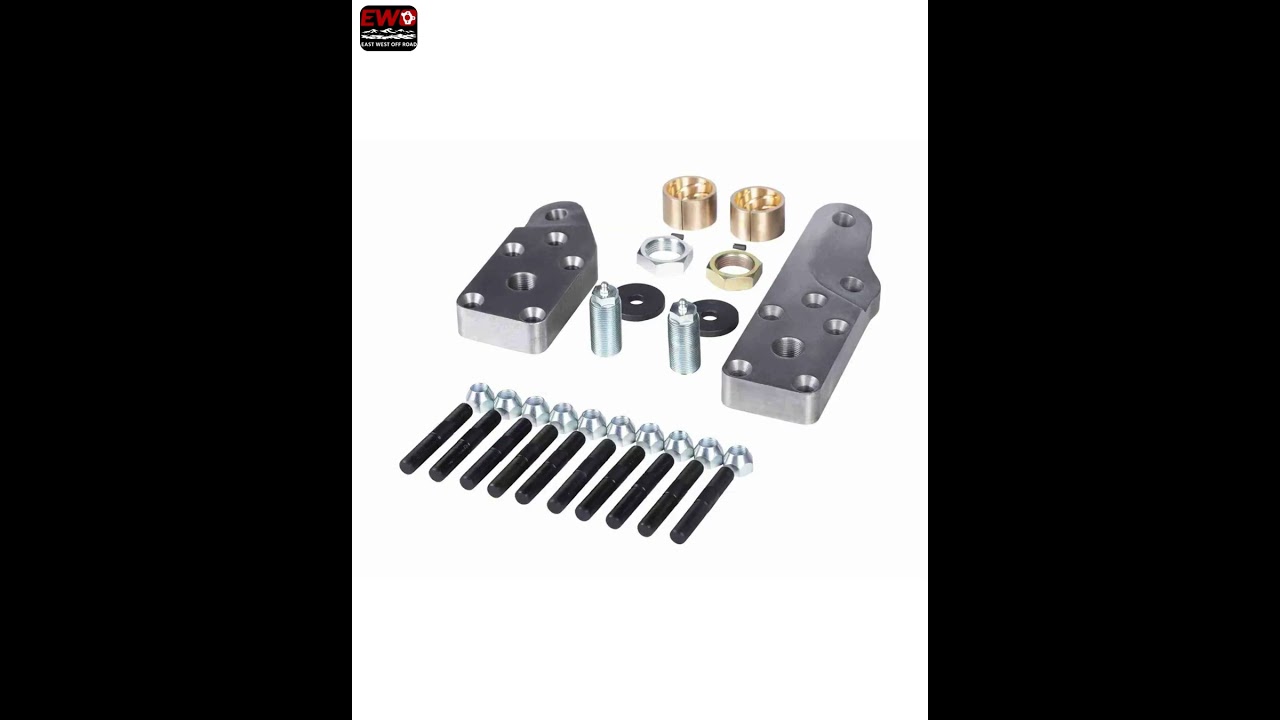 💪 Best Dana 60 High Steer Arm Pair with Bronze Bushings (Made in USA)