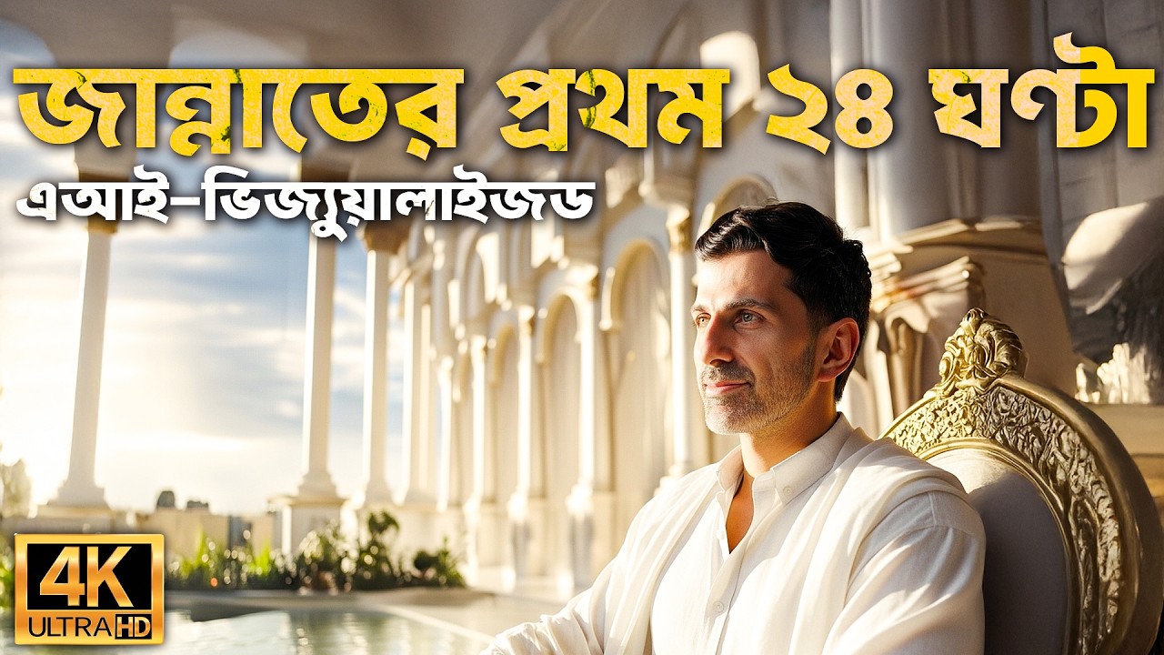 জন্নাত ও জাহান্নামে প্রথম ২৪ ঘণ্টা | এআই-ভিজ্যুয়ালাইজড কিয়ামতের দিবস সিরিজ - পর্ব ৪