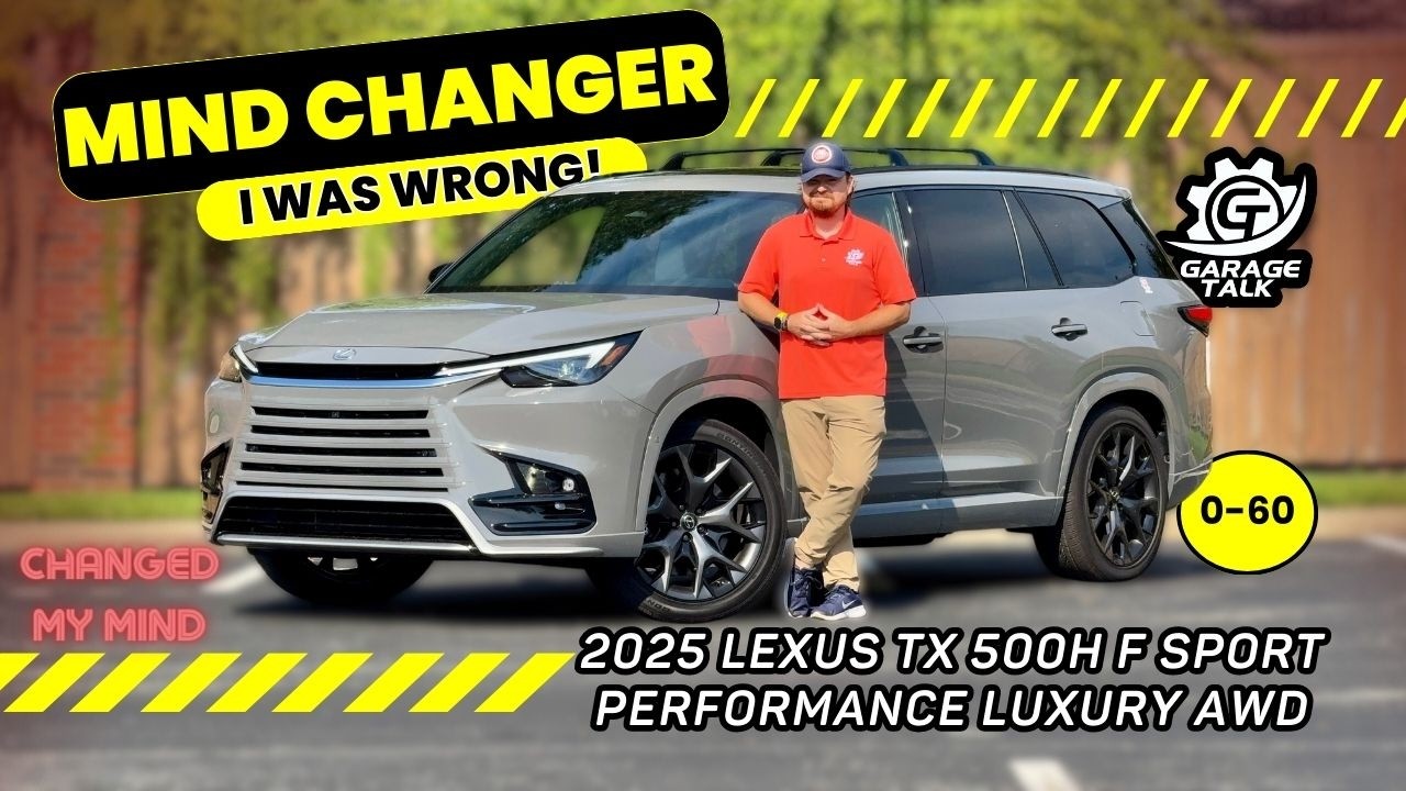 2025 Lexus TX 500h F SPORT Performance Luxury AWD // Did This Change My Mind???