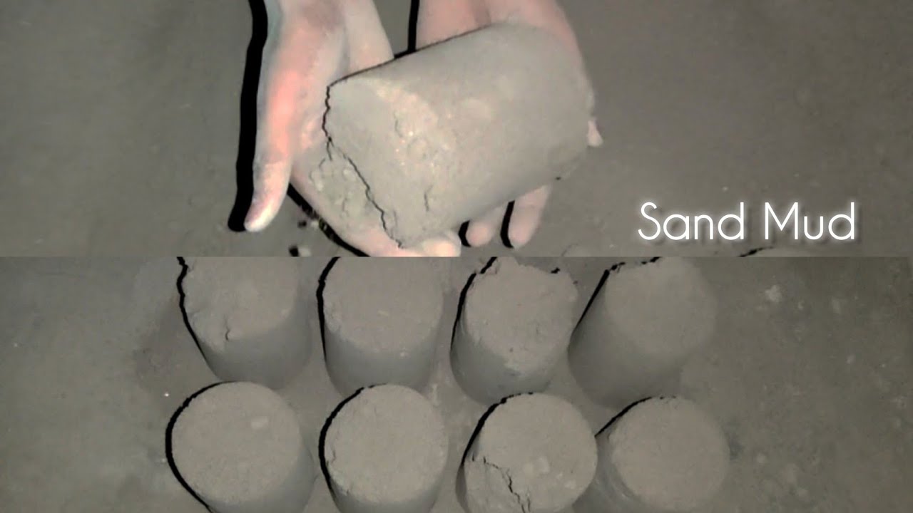 Satisfying relief crumbling of Sand Mud ASMR #asmr #oddlysatisfying #satisfying