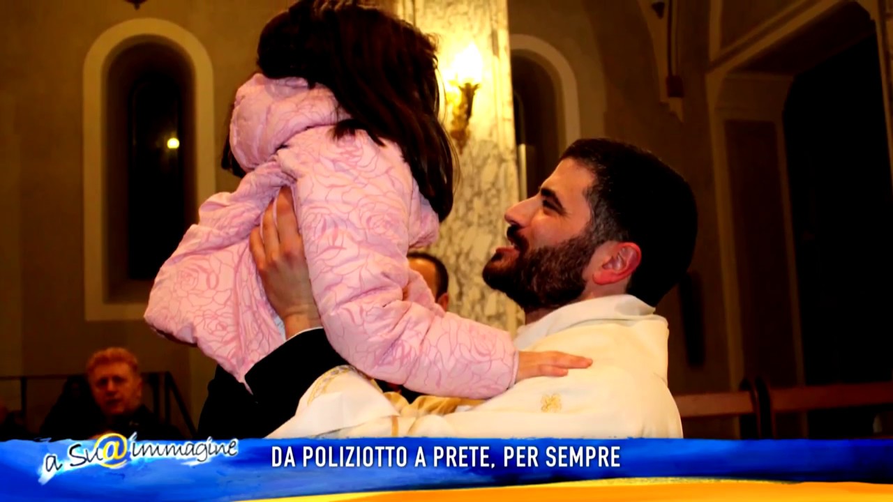 Poliziotto si licenzia e diventa Prete, A Sua immagine Rai Uno, la vocazione di don Ernesto Piraino