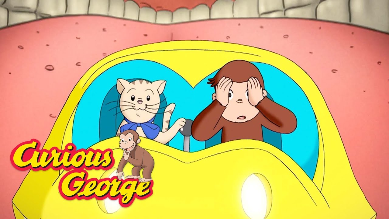 George travels inside his body 🐵 Curious George 🐵 Kids Cartoon 🐵 Kids Movies
