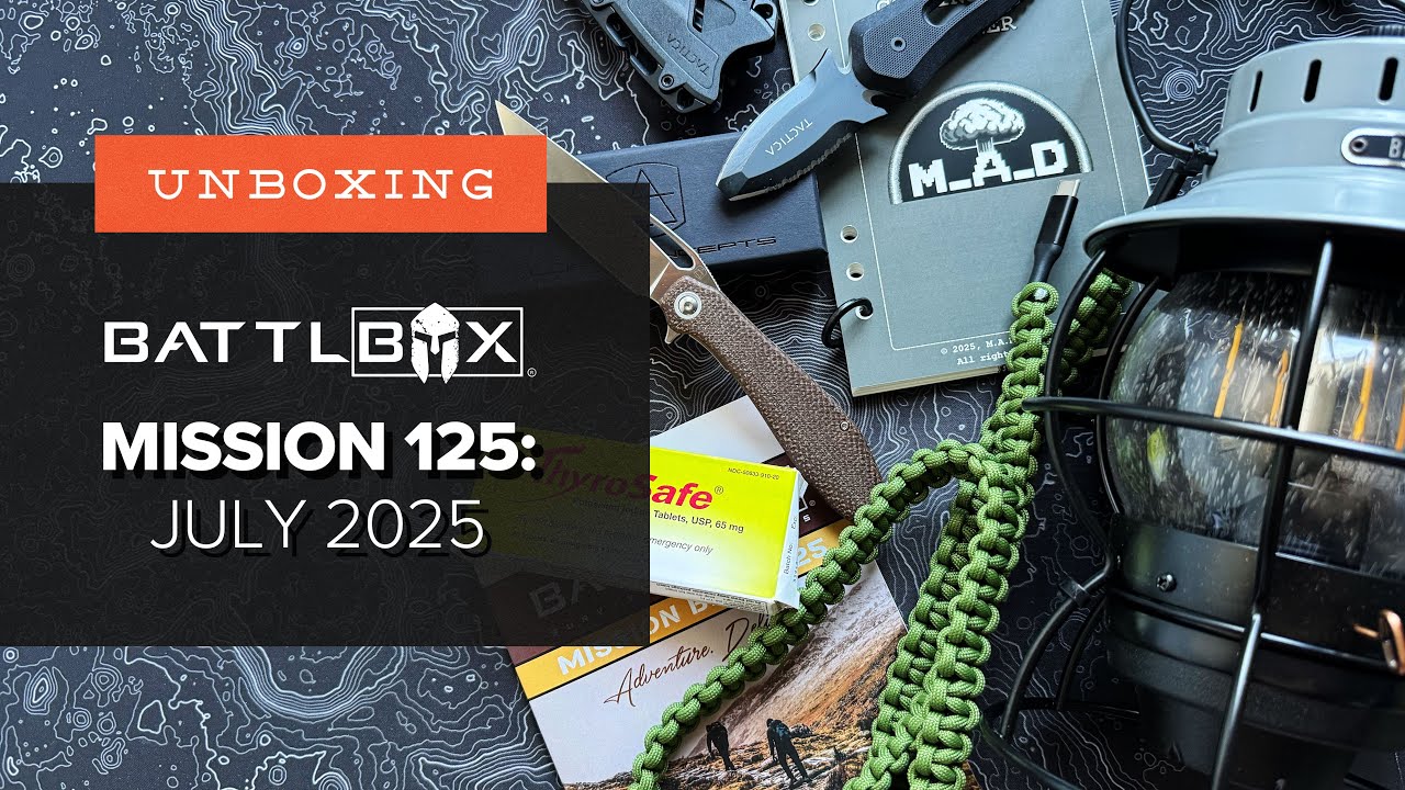 Ready for Anything! - Unboxing Battlbox Mission 125 - Pro Plus - July 2025