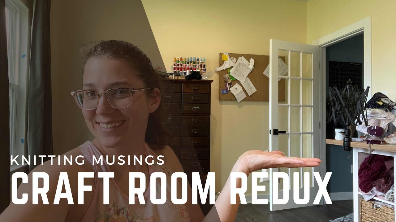Knitting Musings: Office/Knitting Space Redux