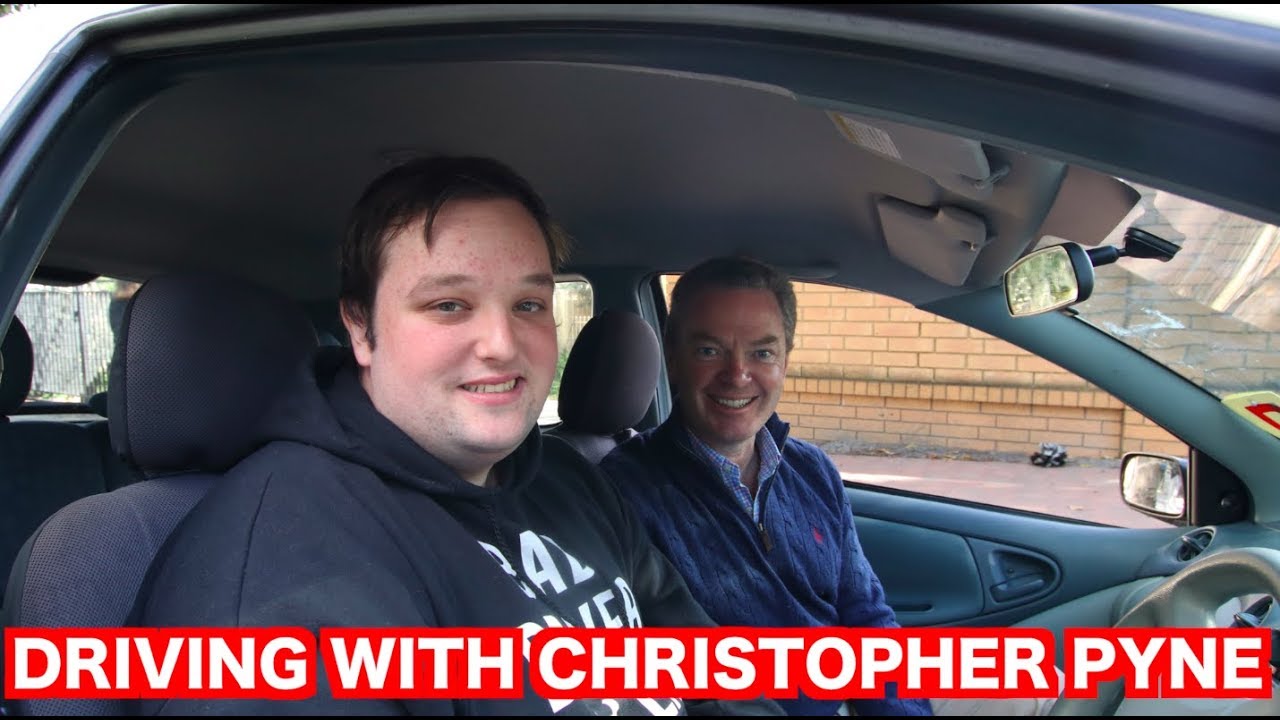 DRIVING WITH CHRISTOPHER PYNE (THE FIXER)