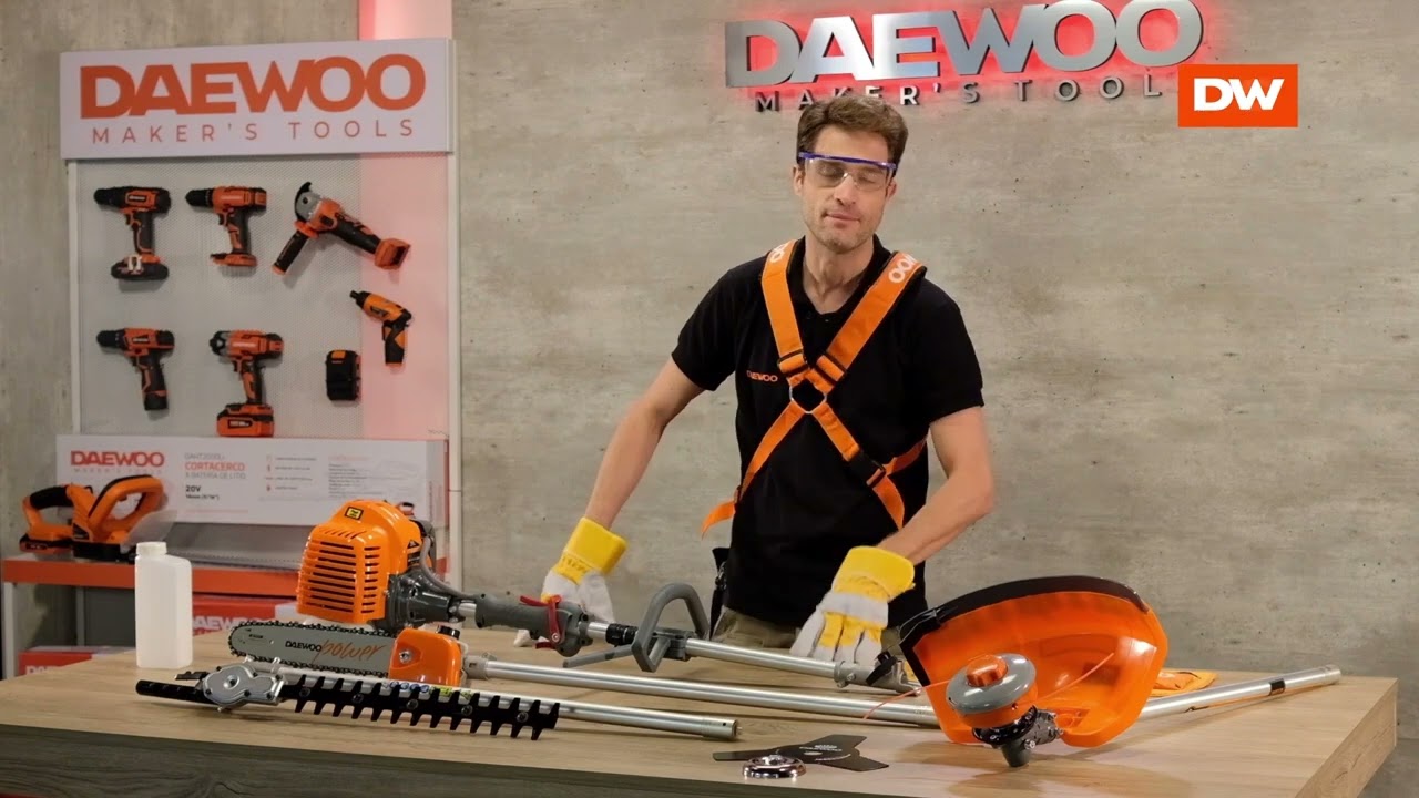Desmalezadora 4 en 1 Daewoo  DAMT520 - Turorial