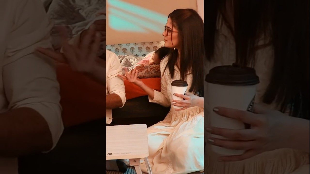 Mannat har khushi paane ki mannat onset enjoy her coffee #serialtwister #youtubeshorts