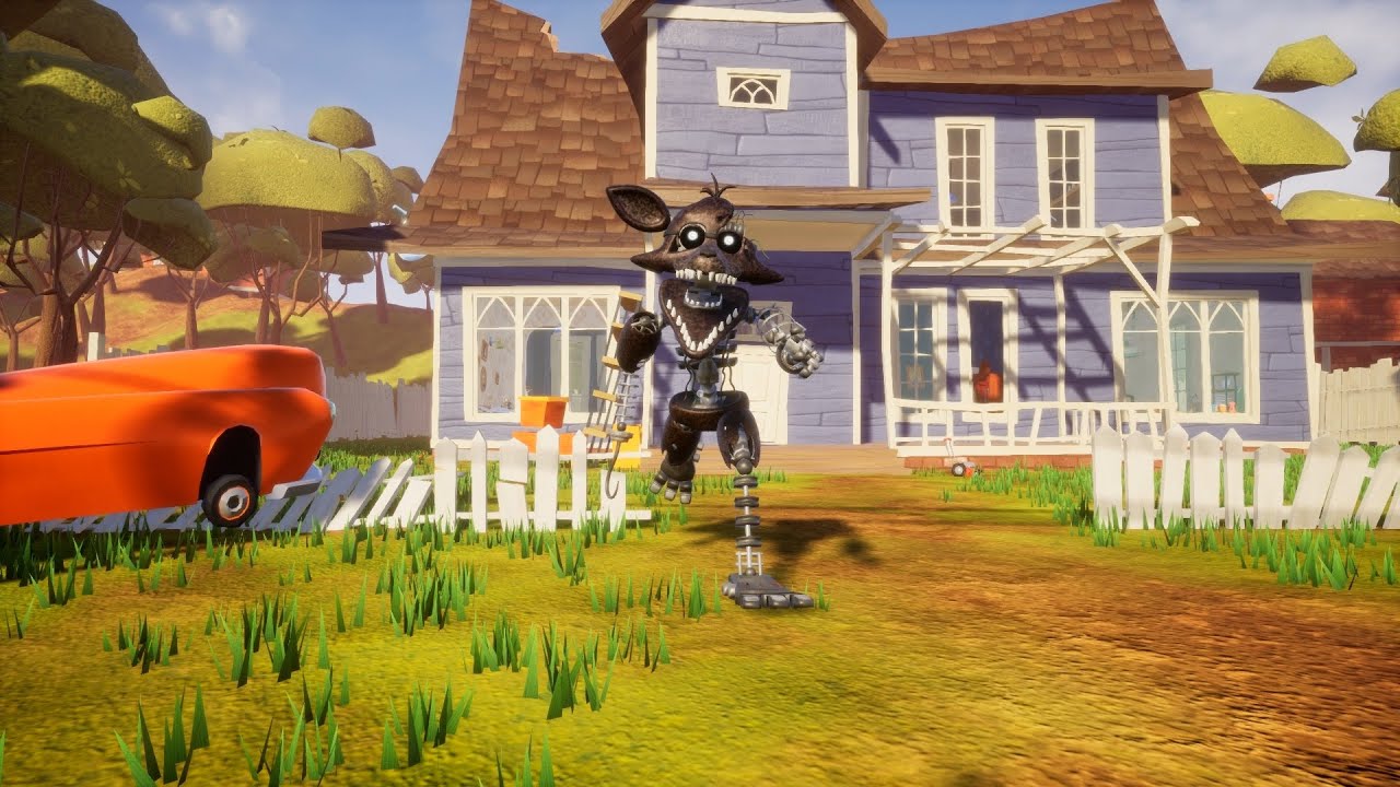 Hello Neighbor Foxy Mod – En Tehlikeli Komşu Bu Olabilir