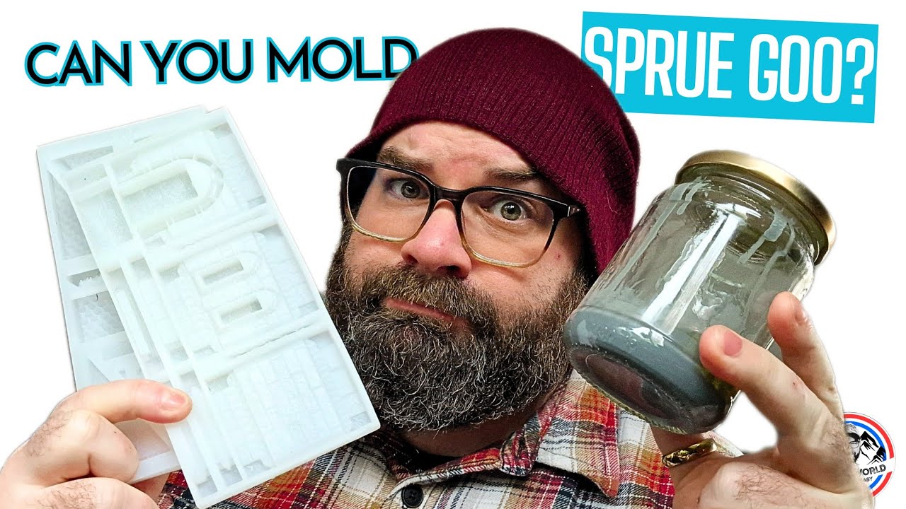 Плесневеет ли Sprue Goo? Создаём здания Старого Света #warhammer #greenstuffworld #spruegoo