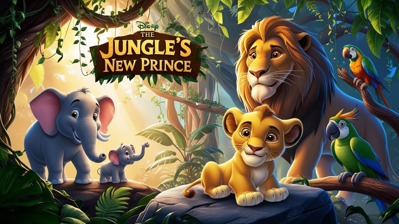 The Jungle&rsquo;s New lion Prince 🦁👑 |kids | videos | desiny | anime | animation | cartoon |