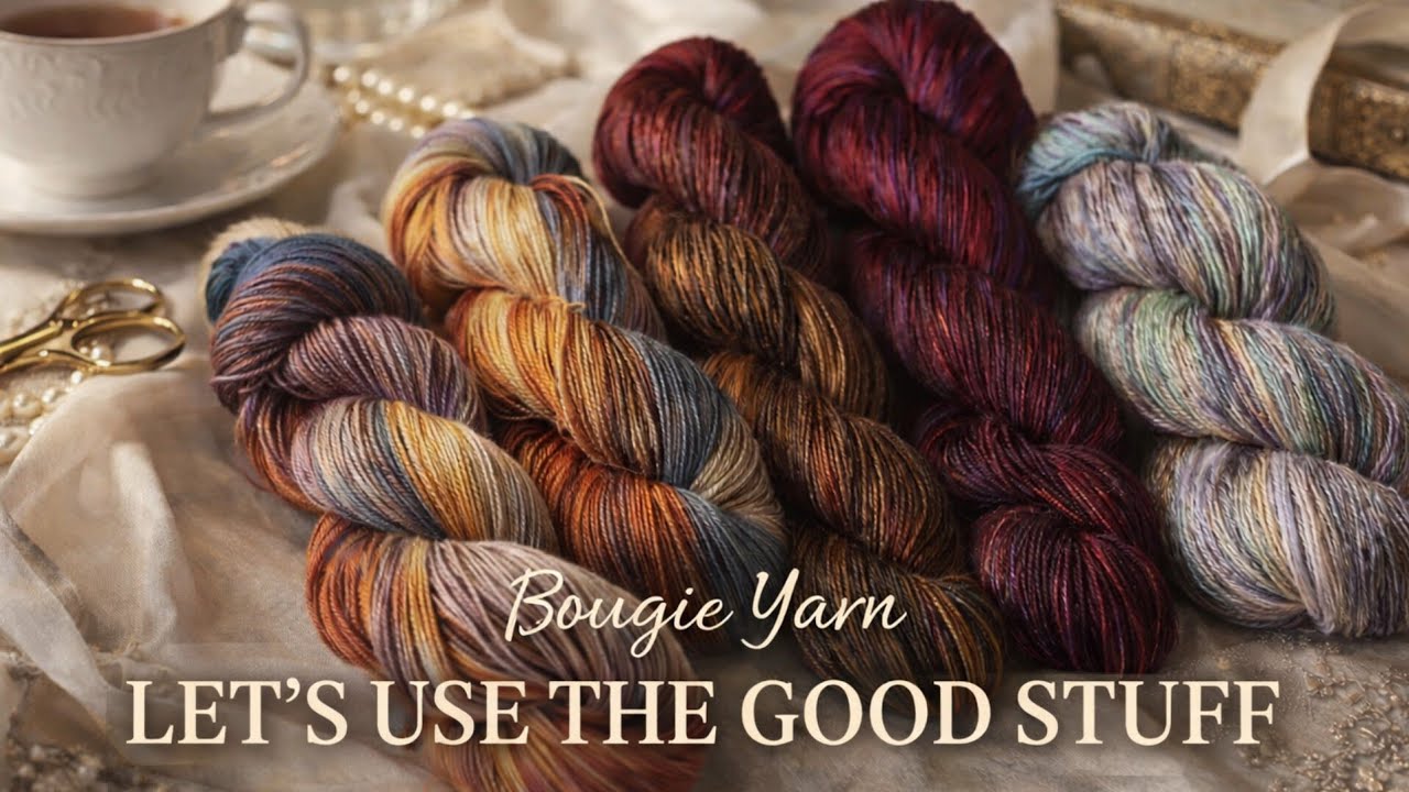 It’s Time to Use the Fancy Yarn: February CAL