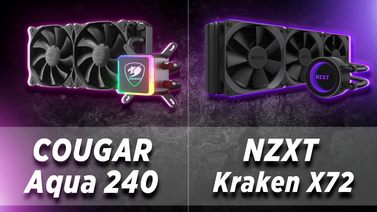 Cougar Aqua 240 vs NZXT Kraken X72