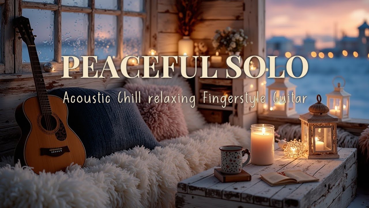 Cozy Acoustic Vibes ~ Relaxing Fingerstyle Guitar for Winter Evenings