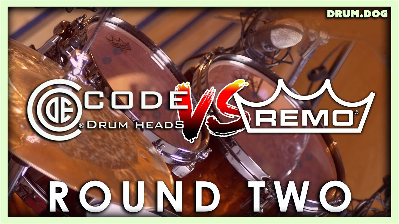 Code Generator vs. Remo Emperor | Tom Head Sound Comparison! | Drum Dog