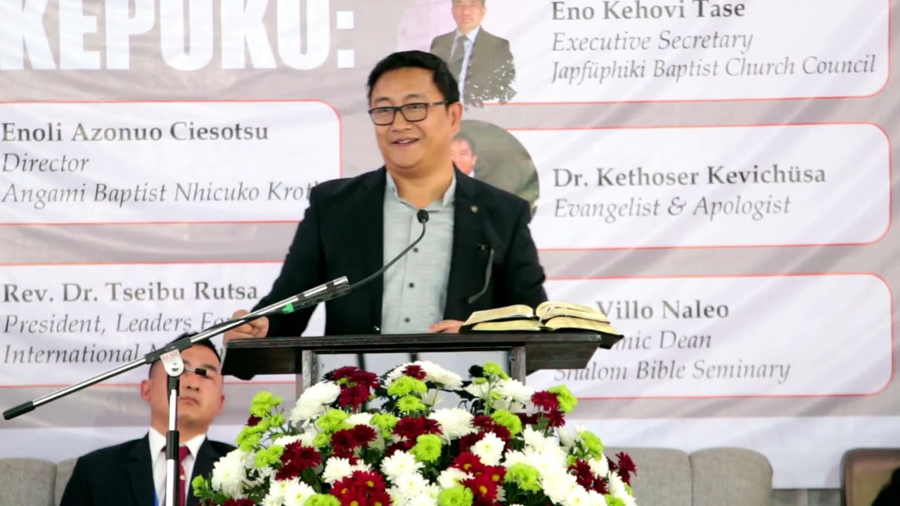 Diekepu: Dr. Kethoser Kevichiisa Evangelists and Apologist @ J.B.N.K Houzha