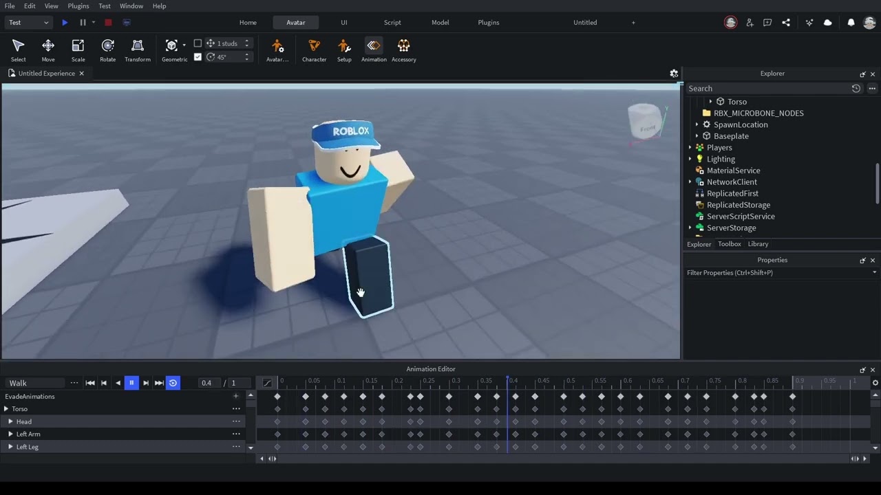 How to get animations and make them work. (Roblox Studio)