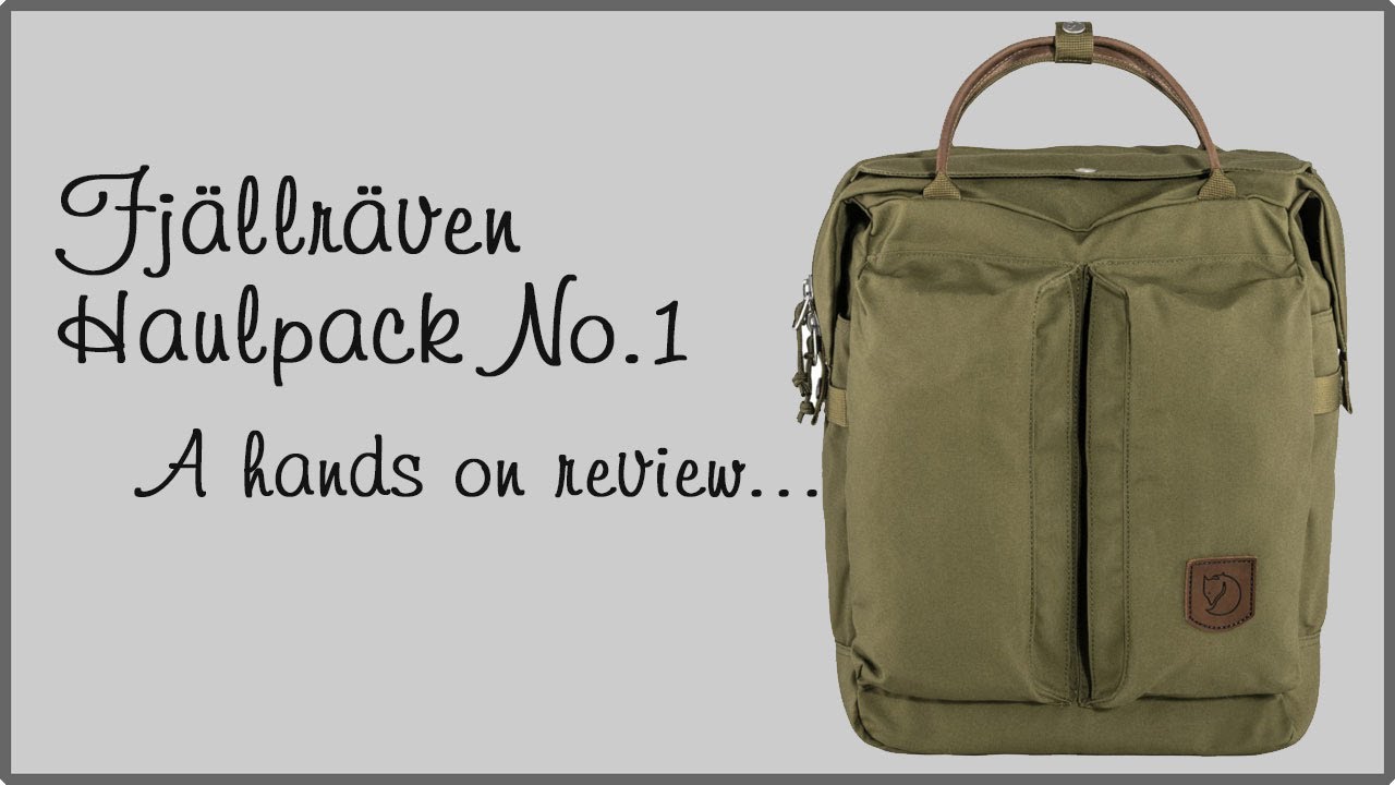 Fj&auml;llr&auml;ven Haulpack № 1 &mdash; практический обзор